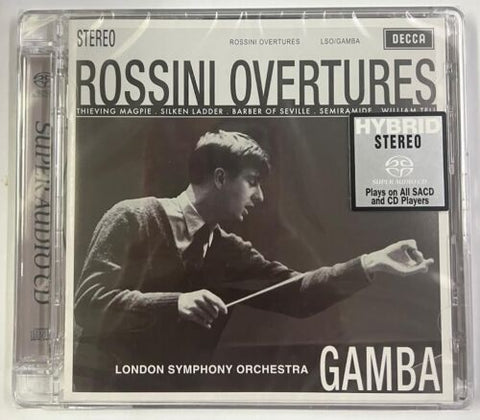 Pierino Gamba, London Symphony Orchestra -ROSSINI Overtures( SACD) MADE IN JAPAN