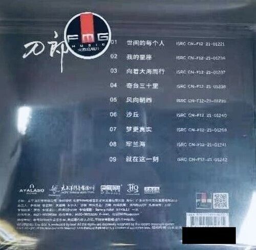 DAO LANG - 刀郎 世間的每個人 (UHQCD) CD MADE IN JAPAN