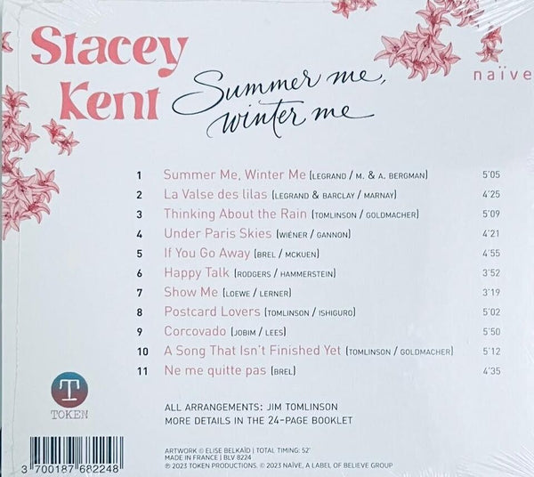 STACEY KENT - SUMMERTIME ME, WINTER ME (CD)