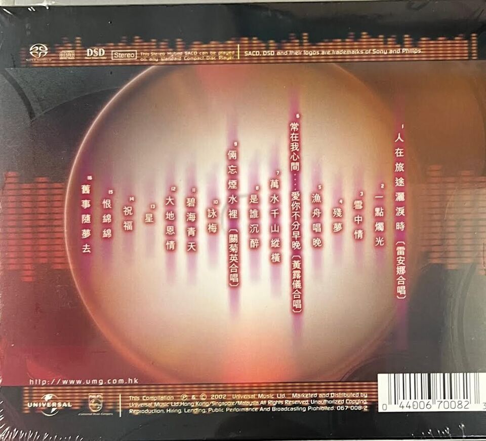 MICHAEL KWAN - 關正傑 極品之選天碟 (SACD) CD – MUSICCDHK
