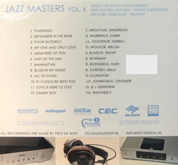 JAZZ MASTERS VOL 6 - VARIOUS ARTISTS (CD)