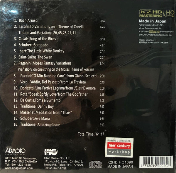 APOLLO - DANIEL AND CAREY DOMB (K2HD) CD MADE IN JAPAN