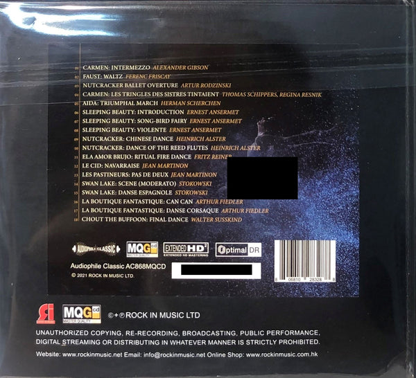 SYMPHONIC BALLET - master quality (MQGCD) CD