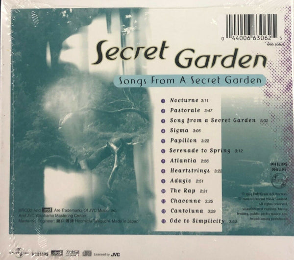 SECRET GARDEN - SONGS FROM A SECRET GARDEN (XRCD) MADE IN JAPAN