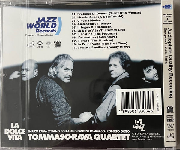 TOMMASO, RAVA QUARTET - LA DOLCE VITA (HQCD) CD
