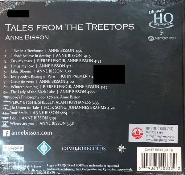 ANNE BISSON - TALES FROM THE TREETOPS (UHQCD) MADE IN JAPAN
