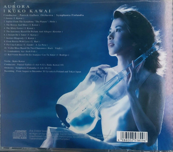 IKUKO KAWAI 川井郁子- AURORA 2004 VIOLIN (CD)