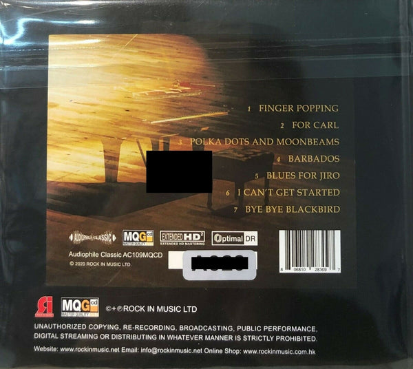KUNIHIKO SUGANO TRIO - BYE BYE BLACKBIRD master quality (MQGCD) CD
