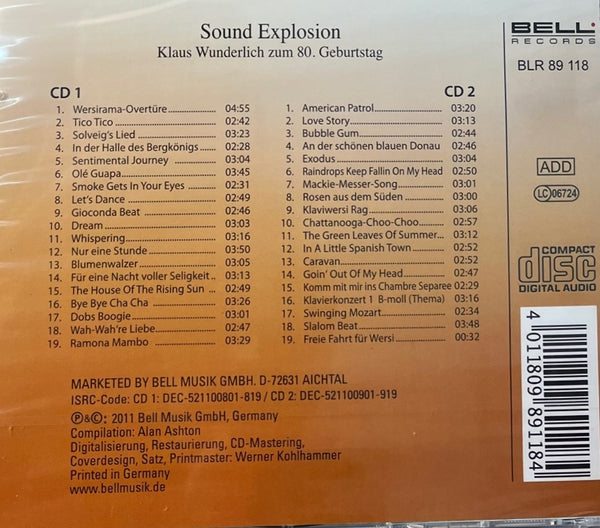 KLAUS WUNDERLICH - SOUND EXPLOSION (2CD)