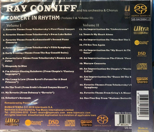 RAY CONNIFF - CONCERT IN RYHTHM I & II (SACD) MADE IN GERMANY