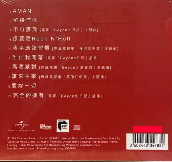 BEYOND - DELIBERATE ABBEY ROAD 蜚聲環球/百代系列 (CD)