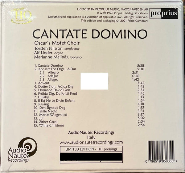 CANTATE DOMINO - OSCAR MOTET CHOIR (UHQCD)