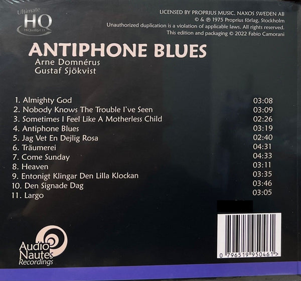 ARNE DOMNERUS - ANTIPHONE BLUES SAXOPHONE (UHQCD) MADE IN JAPAN