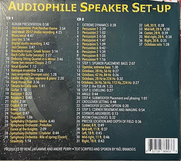 AUDIOPHILE SPEAKER SET-UP (2CD)