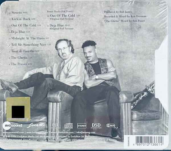 BOB JAMES + KIRK WHALUM - JOINED AT THE HIP (SACD) CD
