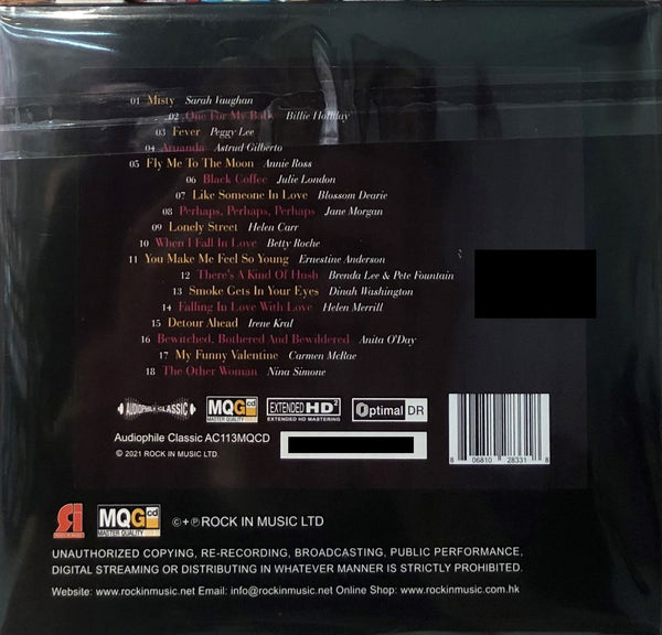 JAZZ DIVA 4 - VARIOUS ARTISTS master quality (MQGCD) CD
