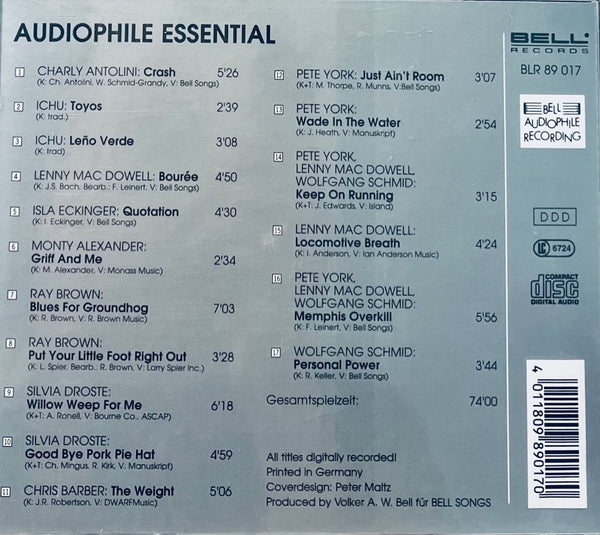 AUDIOPHILE ESSENTIAL - VARIOUS ARTISTS (CD)