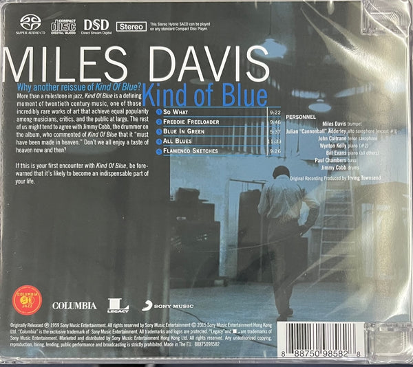 MILES DAVIS - KIND OF BLUE (SACD) MADE IN EU