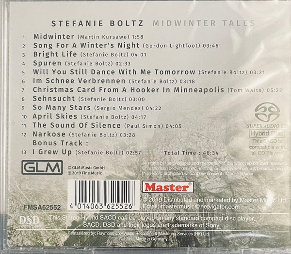 STEFANIE BOLTZ - MIDWINTER TALES (SACD) MADE IN GERMANY
