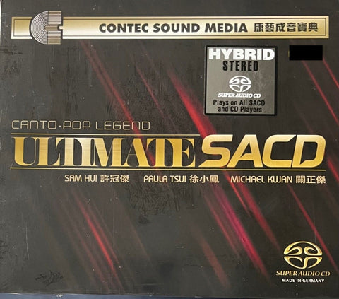 SAM HUI, PAUL TSUI, MICHAEL KWAN - CANTO POP LEGEND (SACD) CD MADE IN GERMANY