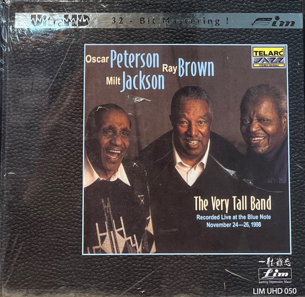 OSCAR PETERSON, MILT JACKSON, RAY BROWN - THE VERY TALL BAND (ULTRA HD) CD