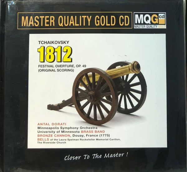 TCHAIKOVSKY 1812 FESTIVAL - ANTAL DORATI master quality (MQGCD) CD