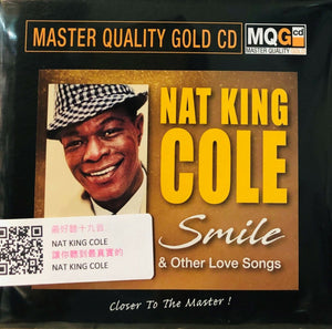 NAT KING COLE - SMILE & OTHER LOVE SONGS master quality (MQGCD) CD