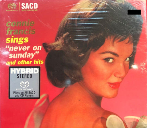 CONNIE FRANCIS - SINGS NEVER ON SUNDAY AND OTHER HITS (SACD) MADE IN GERMANY