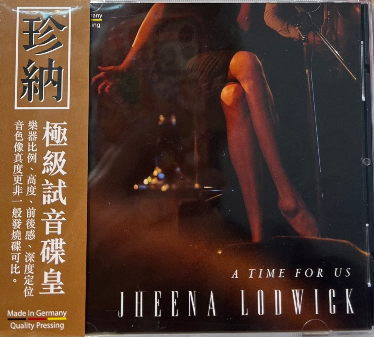 JHEENA LODWICK - A TIME FOR US 2022 (CD) MADE IN GERMANY