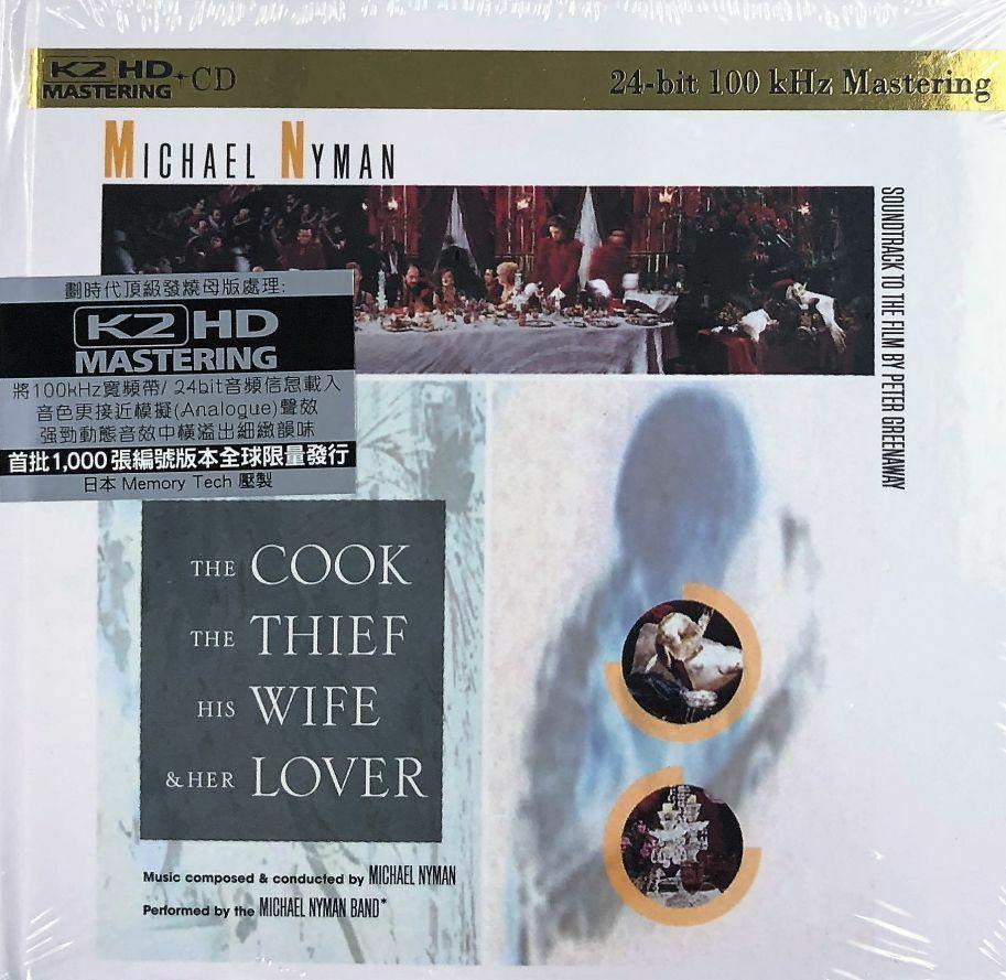 The Cook, The Wife, The Thief & Her Lover - O.S.T K2HD CD (MADE IN JAPAN)