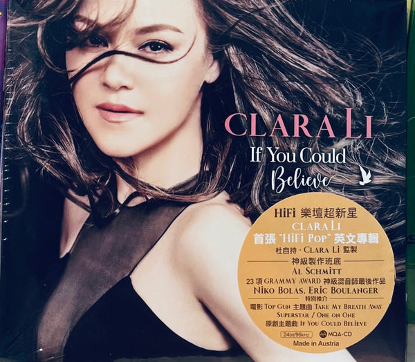CLARA LI - IF YOU COULD BELIEVE (MQACD) CD MADE IN AUSTRIA