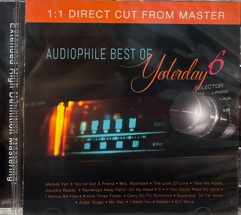 BEST OF YESTERDAY 6 - VARIOUS ARTISTS 1:1 DIRECT CUT (CD)