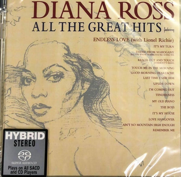 DIANA ROSS - ALL TIME GREAT HTIS (SACD) MADE IN JAPAN
