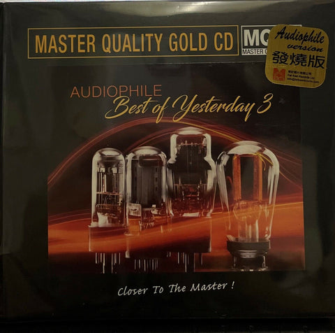 AUDIOPHILE BEST OF YESTERDAY 3 - VARIOUS ARTISTS master quality (MQGCD) CD
