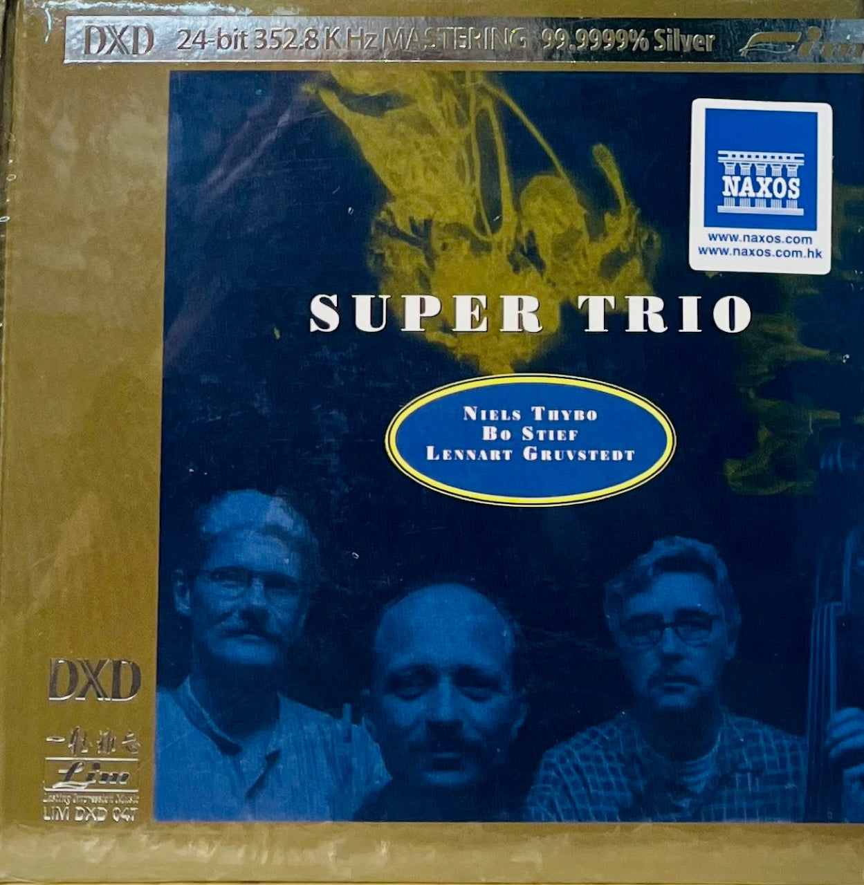 SUPER TRIO - NIELS THYBO, BO STIEF, LENNANT GRUVSTEDT (DXD) CD MADE IN US