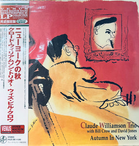 CLAUDE WILLIAMSON TRIO - AUTUMN IN NEW YORK (VINYL) MADE IN JAPAN