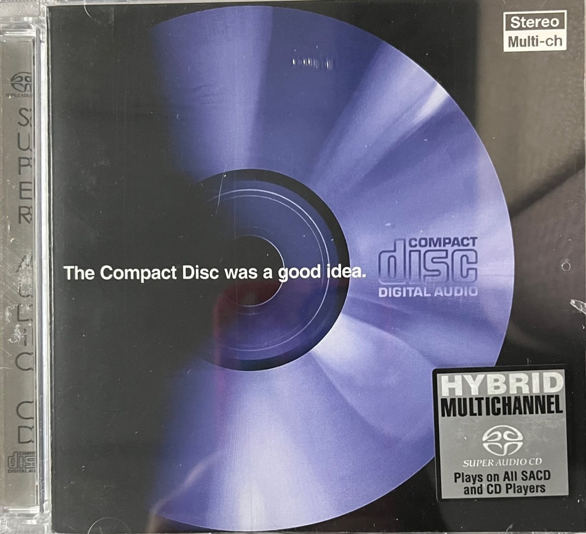 GROOVY NOTE THE COMPACT DISC WAS A GOOD IDEA - VARIOUS (SACD) MADE IN ...