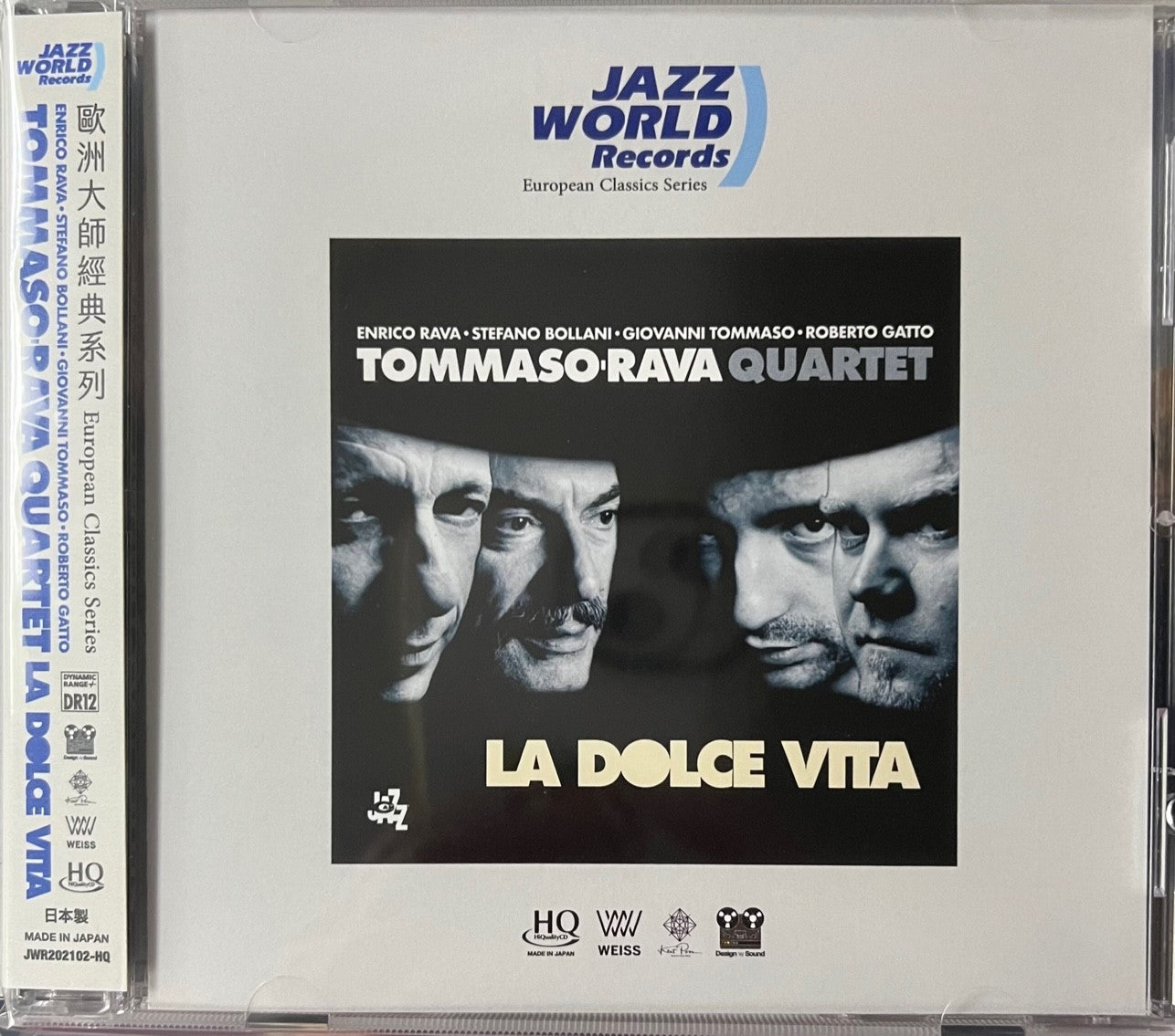 TOMMASO, RAVA QUARTET - LA DOLCE VITA (HQCD) CD