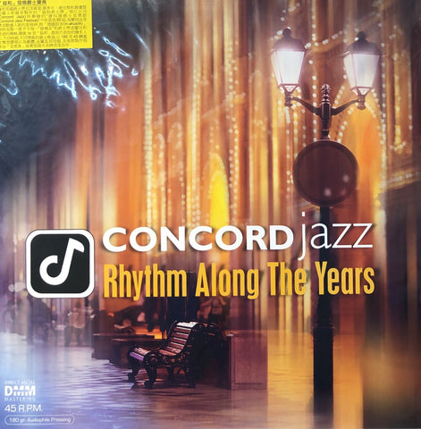 CONCORD JAZZ RHYTHM ALONG THE YEARS - VARIOUS ARTISTS  (2 X VINYL)