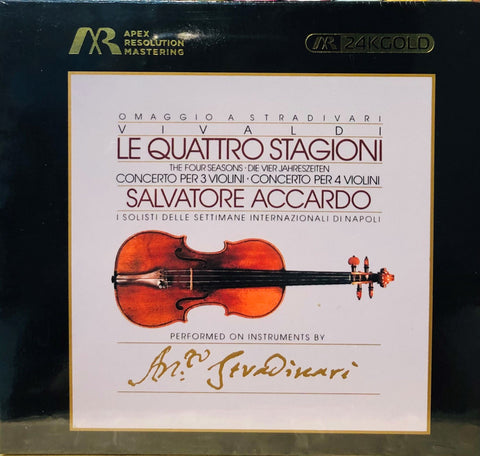 SALVATORE ACCARDO - THE FOUR SEASONS (ARM 24K GOLD) CD MADE IN JAPAN