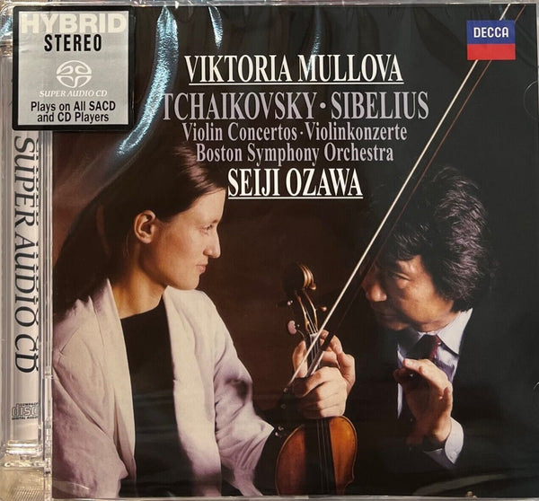 VIKTORIA MULLOVA, SEIJI OZAWA - TCHAIKOVSKY, SIBELIUS VIOLIN CONCERTOS (SACD) MADE IN JAPAN
