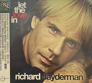 RICHARD CLAYDERMAN - LET THE LOVE IN (HQCD) CD MADE IN JAPAN