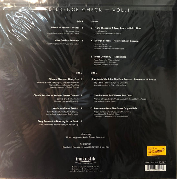 CANTON REFERENCE CHECK VOL 1 - VARIOUS ARTISTS ( 2 X VINYL)